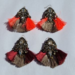 Hand crafted earrings